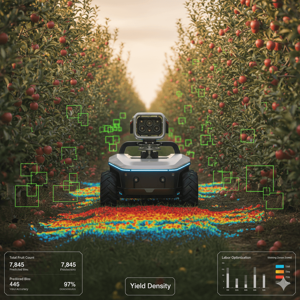 Fruit Counting & Yield Forecasting