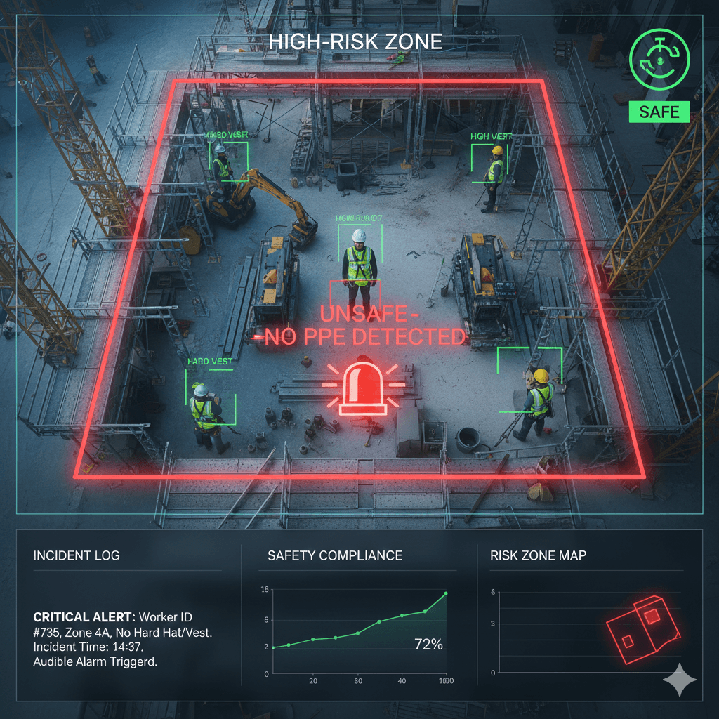 Automated PPE & Safety Detection