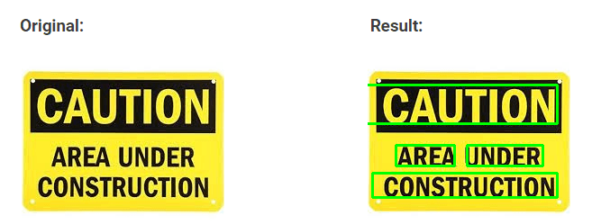 Automatically Detect and Recognize Text Using OpenCV and EastText