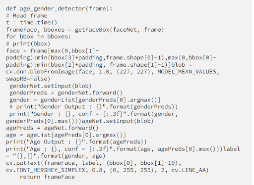 Real-Time Age & Gender Detection using OpenCV