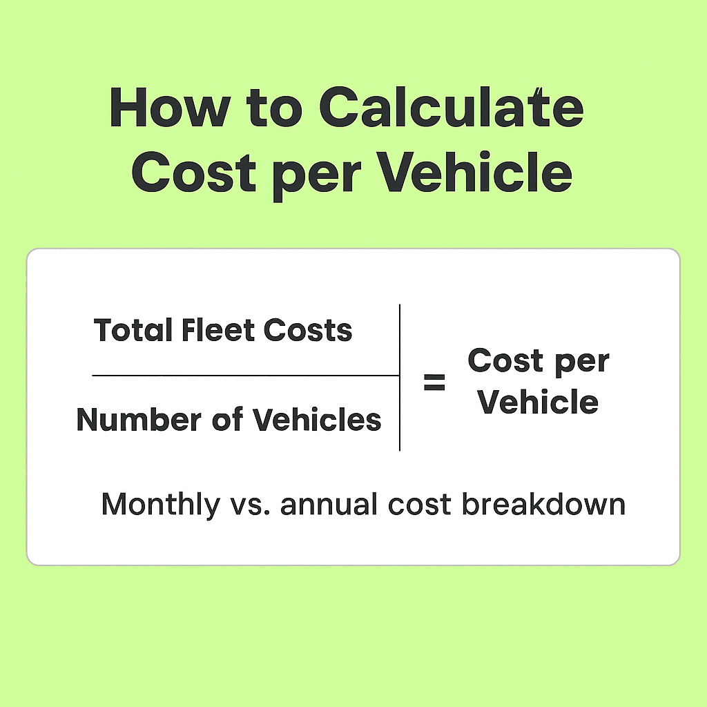 Fleet Management Cost per Vehicle - Helping You Track Expense Easily