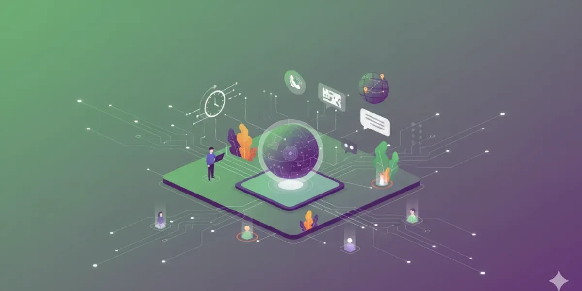 AI Contact Center Automation Using LLMs & Intelligent Agents