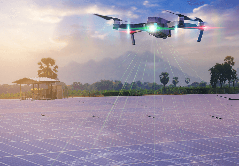 AI-Powered Drone Solar Panel Inspection
