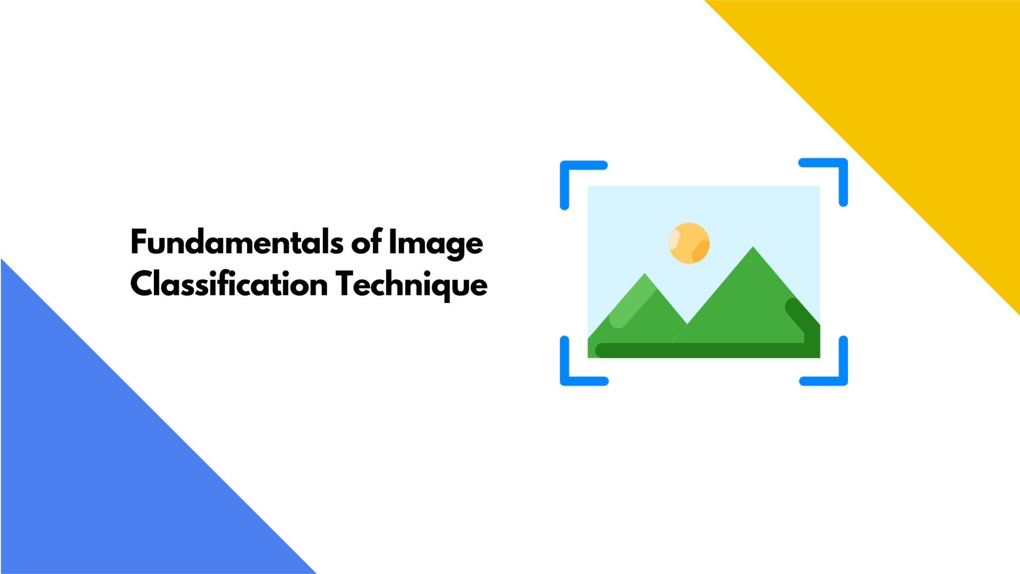 A Comprehensive Overview of Image Classification Techniques