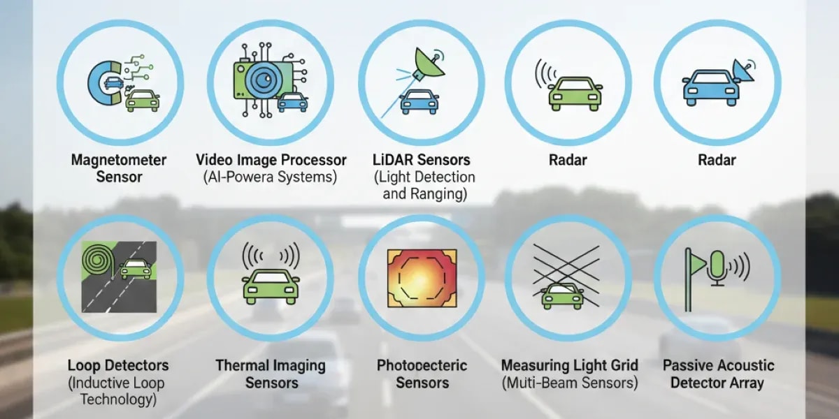 10 Best Vehicle Detection Sensors: Types, Comparison & Use Cases
