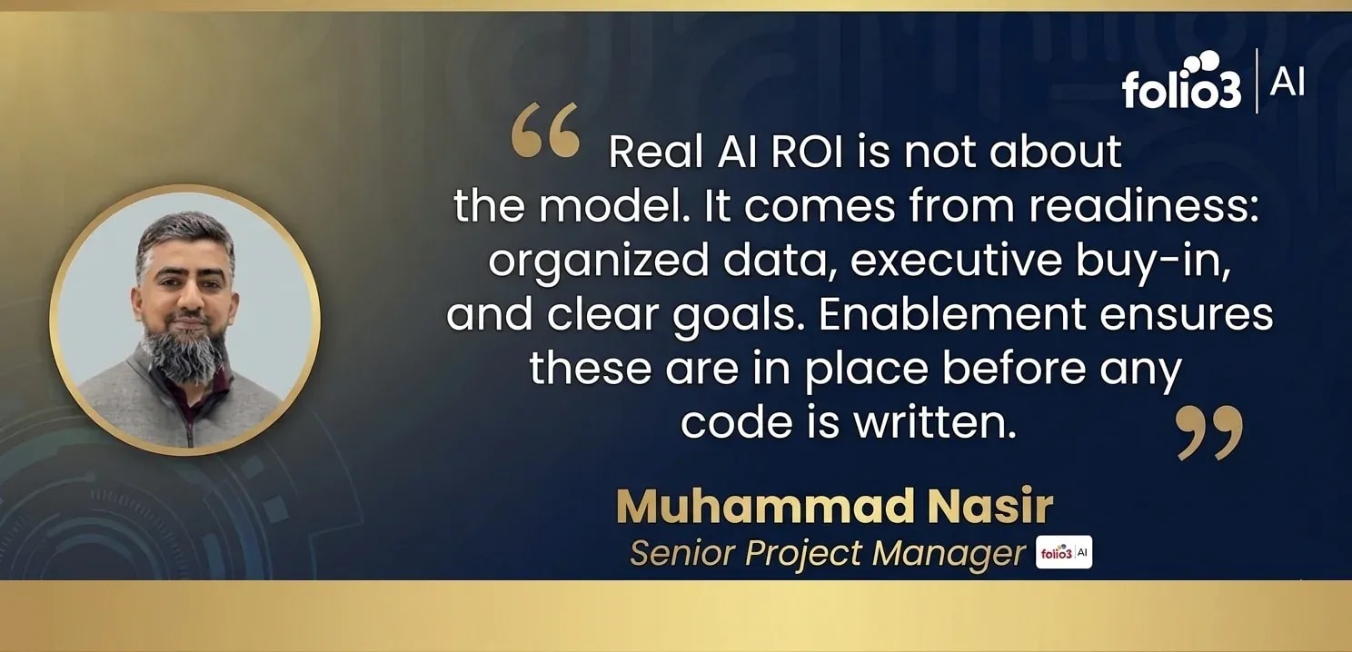 Muhammad Nasir Quote About AI Enablement