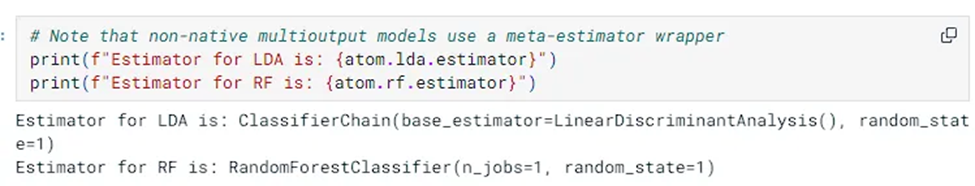 using meta-estimator wrapper in multi-output models