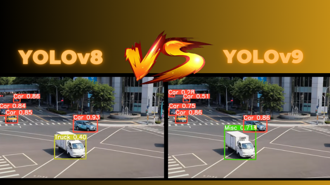 YOLOv9 vs YOLOv8