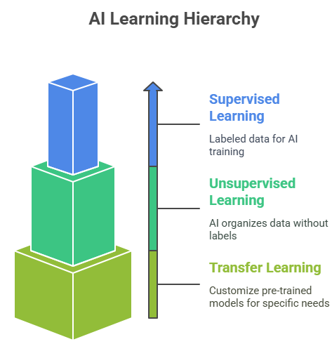 Three-types-of-AI-learning