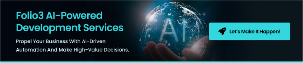 Get custom Ai development services for your business from folio3