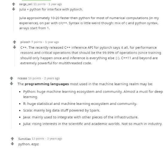 python machine learning reddit